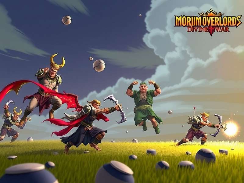 Morjim Overlords Divine War Epic Battle Scene